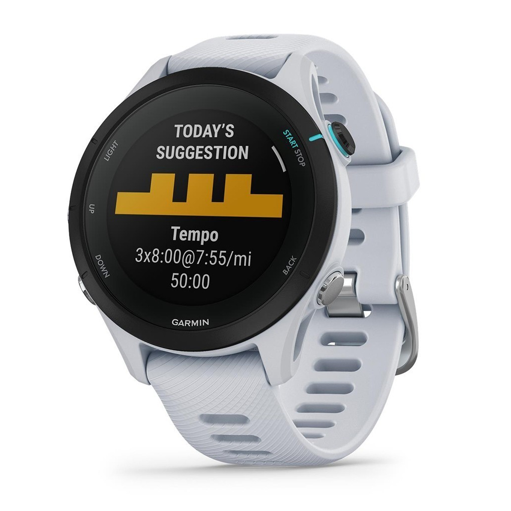 Смарт-часы Garmin Forerunner 255 Music, Whitestone, GPS (010-02641-31) - 1