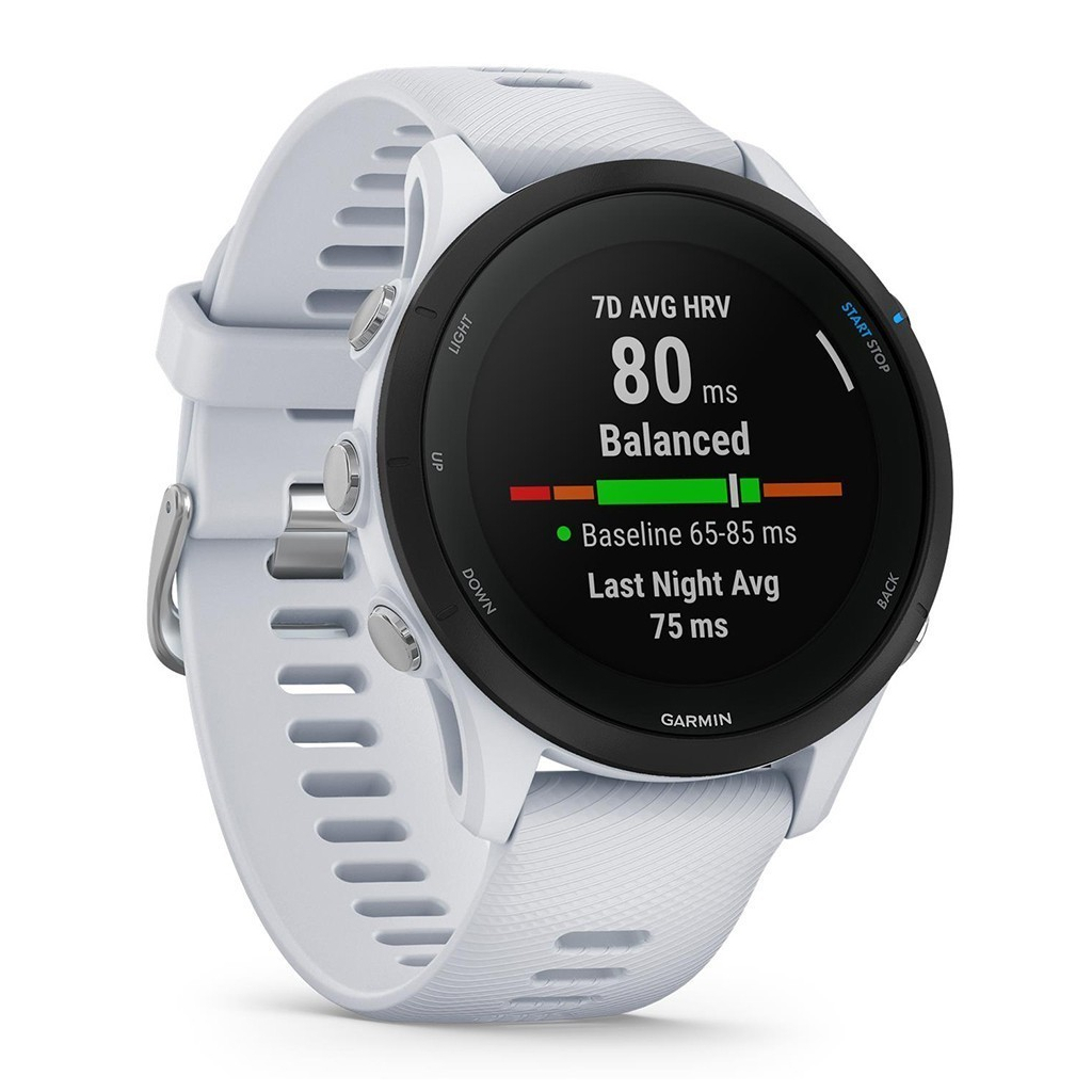 Смарт-часы Garmin Forerunner 255 Music, Whitestone, GPS (010-02641-31) - 4