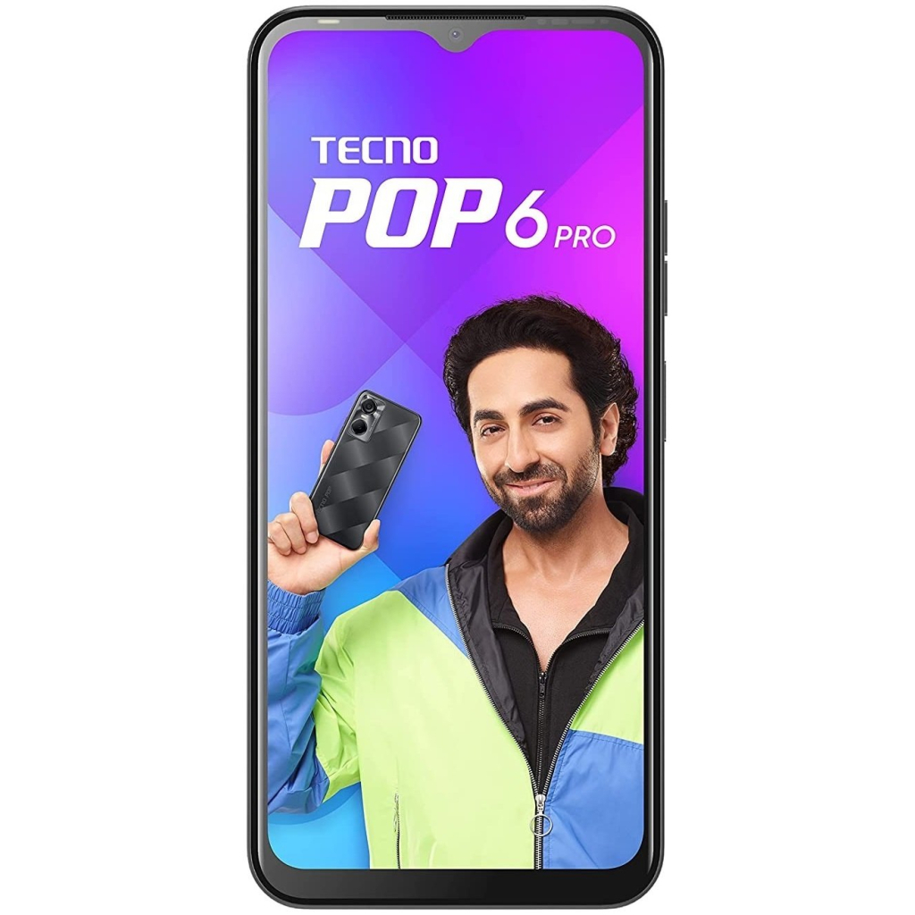 Мобильный телефон Tecno BE8 (POP 6 Pro 2/32Gb) Polar Black (4895180785511)
