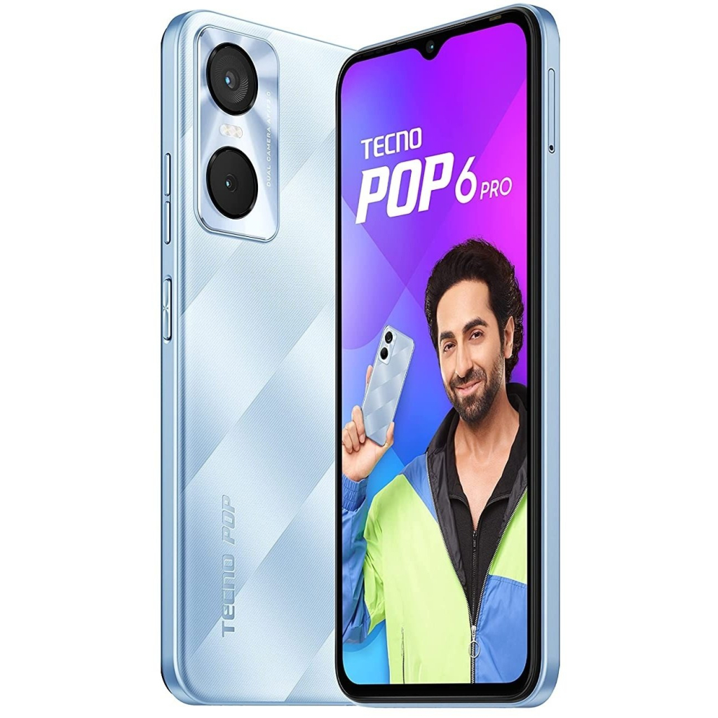 Мобильный телефон Tecno BE8 (POP 6 Pro 2/32Gb) Peaceful Blue (4895180785528) - 6