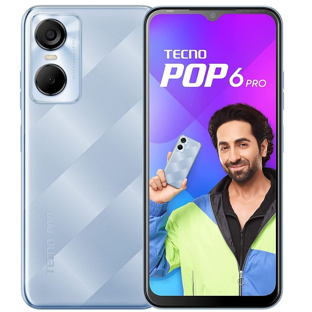 Мобильный телефон Tecno BE8 (POP 6 Pro 2/32Gb) Peaceful Blue (4895180785528) - 7