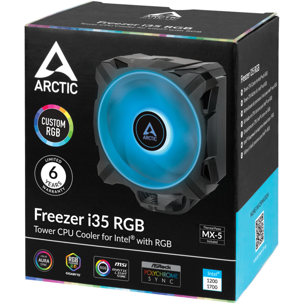 Кулер для процессора Arctic Freezer i35 RGB (ACFRE00096A) - 7