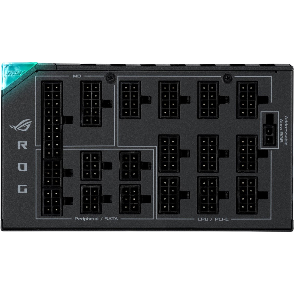Блок питания ASUS 1600W ROG THOR (ROG-THOR-1600T-GAMING) - 6