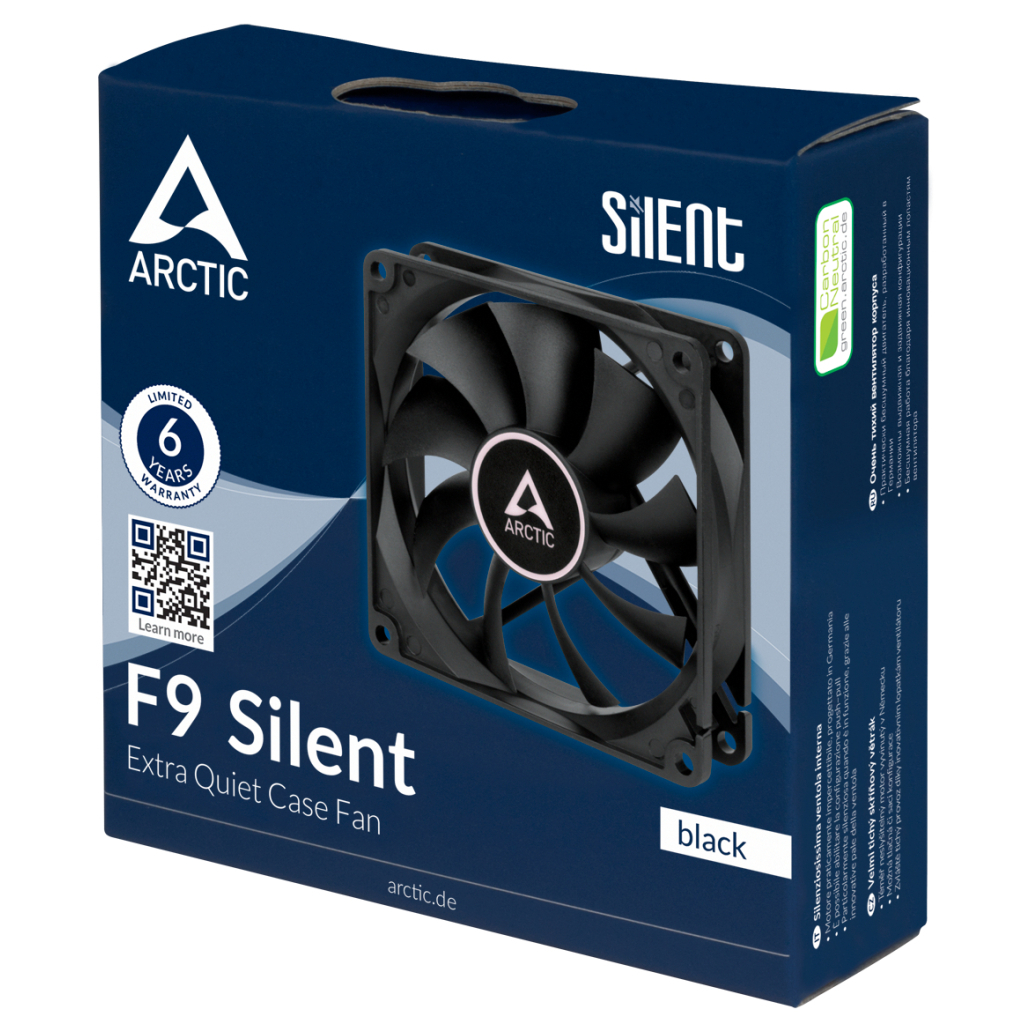 Кулер для корпуса Arctic F9 Silent (ACFAN00211A) - 3