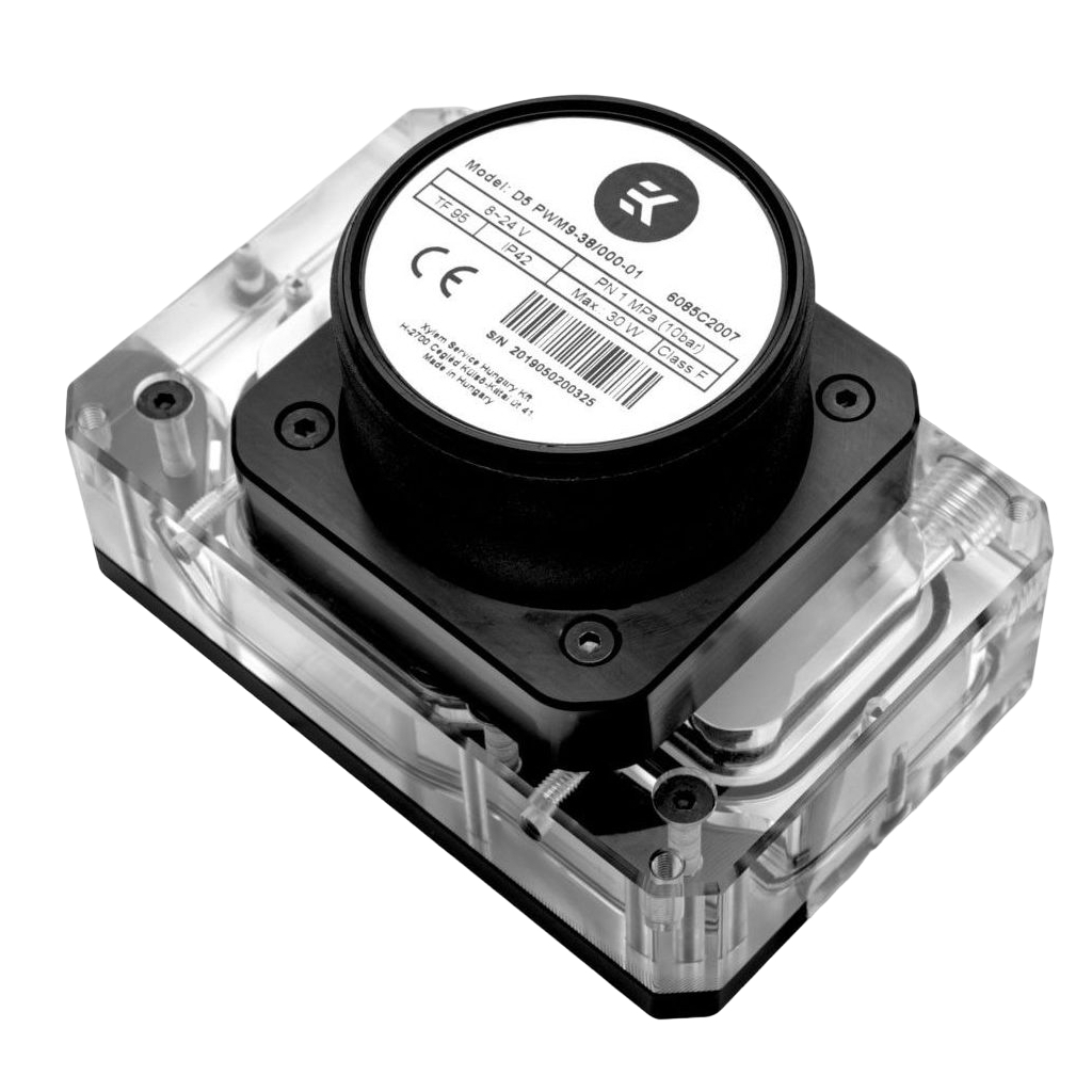 Помпа для СВО Ekwb EK-Quantum Kinetic FLT 80 D5 PWM D-RGB - Plexi (3831109851166) - 1