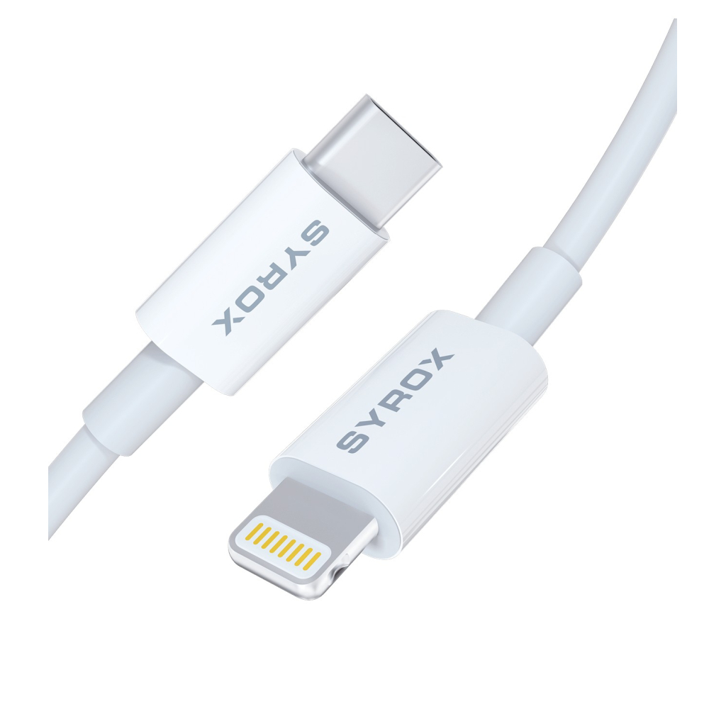 Дата кабель USB-С to Lightning 18В 3.0A Syrox (С96) Дата кабель USB-С to Lightning 18В 3.0A Syrox (С96)