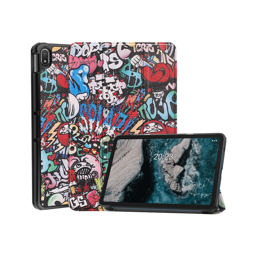 Чехол для планшета BeCover Smart Case Nokia T20 10.4" Graffiti (708056) - 6 Чехол для планшета BeCover Smart Case Nokia T20 10.4" Graffiti (708056) - 6
