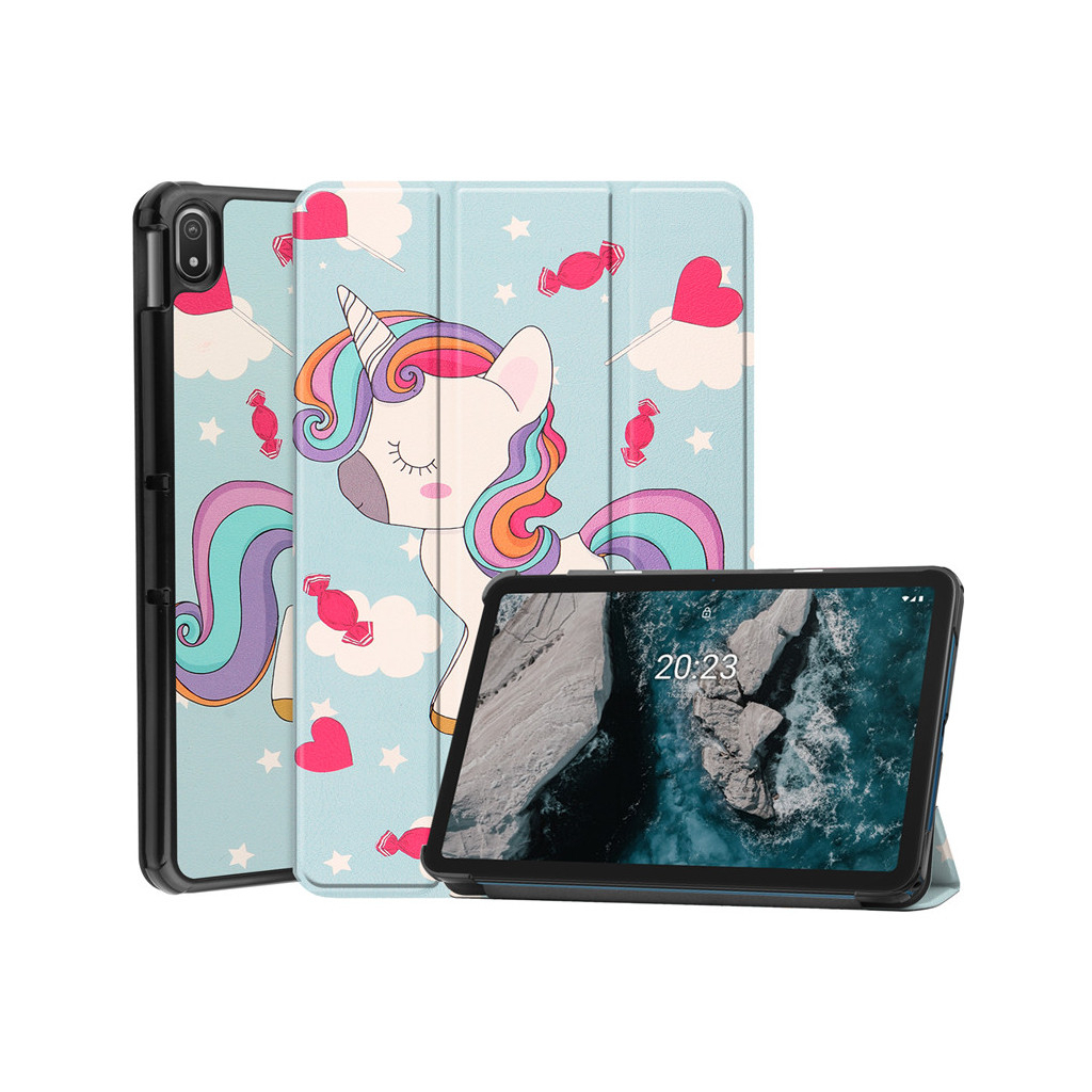 Чехол для планшета BeCover Smart Case Nokia T20 10.4" Unicorn (708063) - 4 Чехол для планшета BeCover Smart Case Nokia T20 10.4" Unicorn (708063) - 4