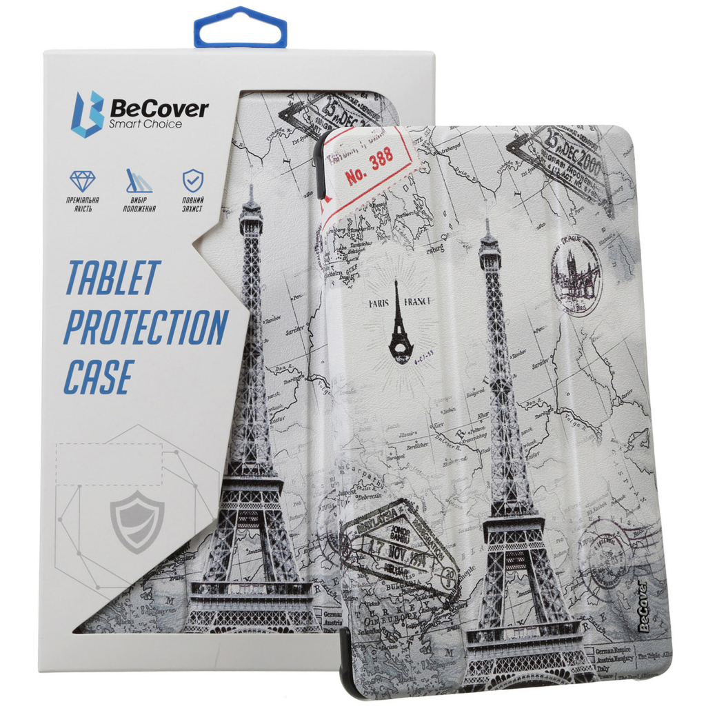 Чехол для планшета BeCover Smart Case Samsung Galaxy Tab A8 10.5 (2021) SM-X200 / SM-X205 Paris (708065)