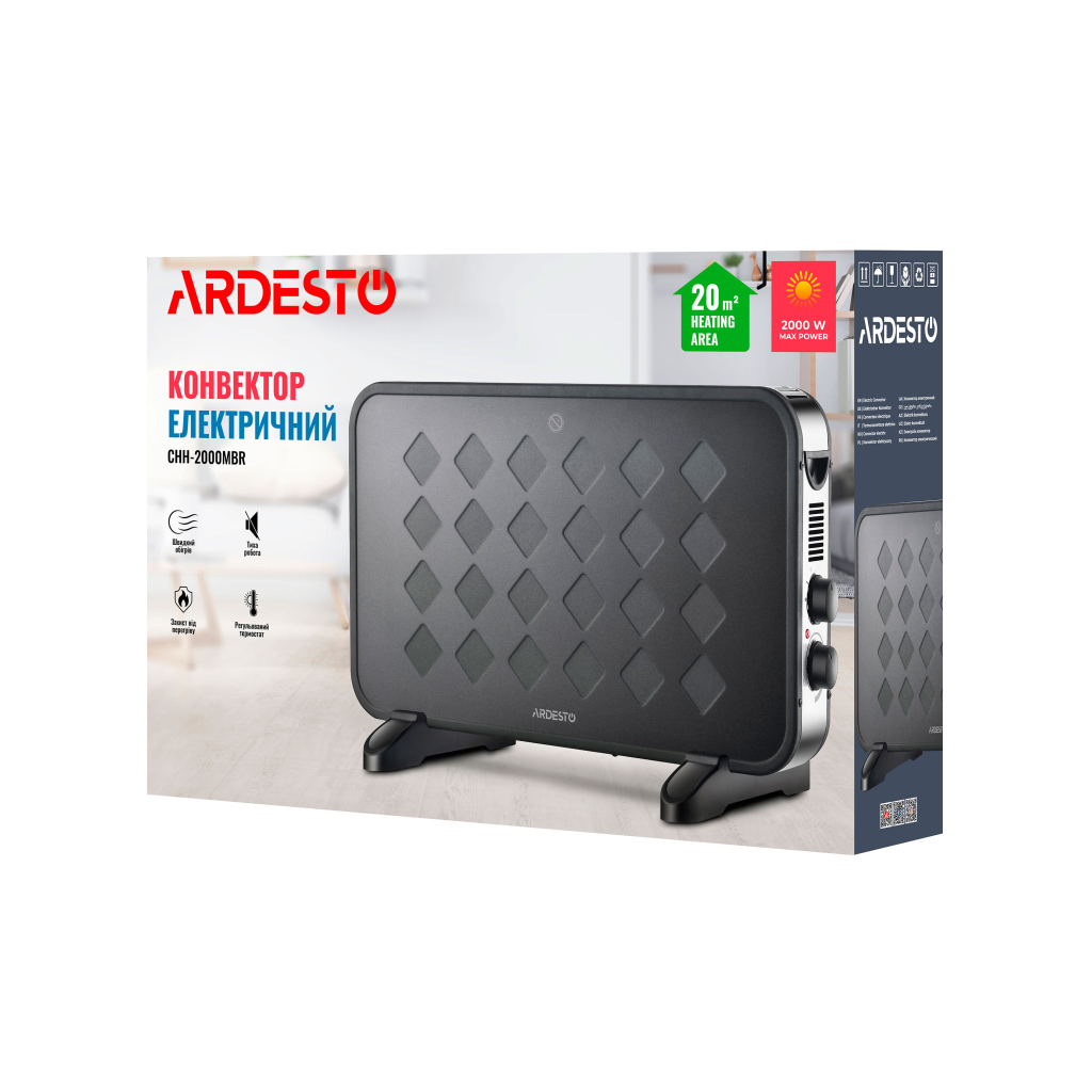 Обогреватель Ardesto CHH-2000MBR - 1