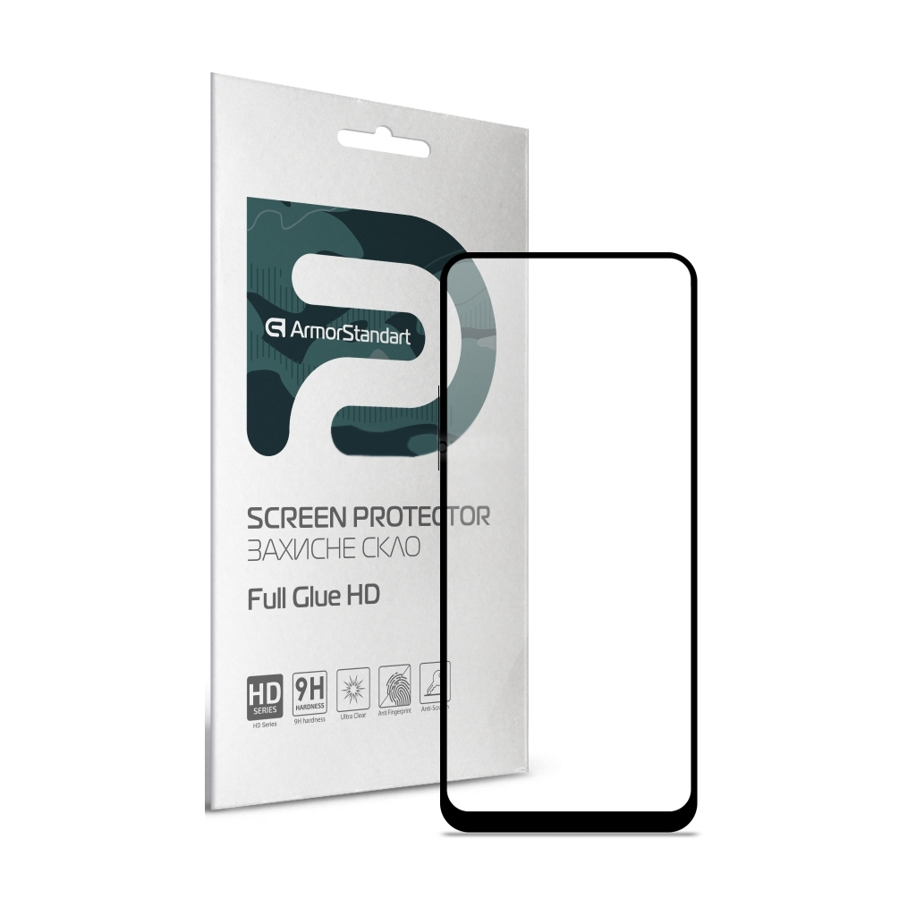 Стекло защитное Armorstandart Full Glue HD TECNO Camon 16/16 SE Black (ARM65097)