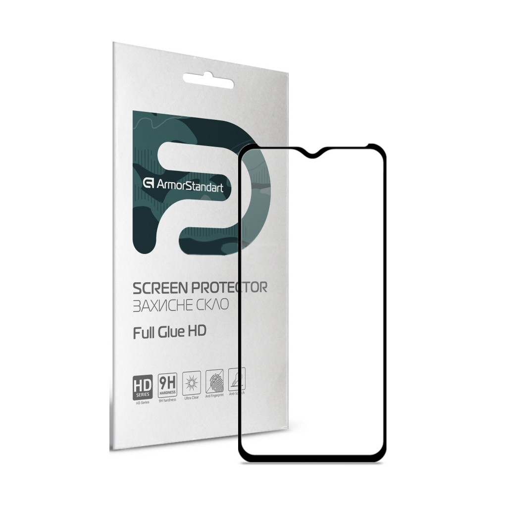 Стекло защитное Armorstandart Full Glue HD TECNO POP 5 Black (ARM65105)