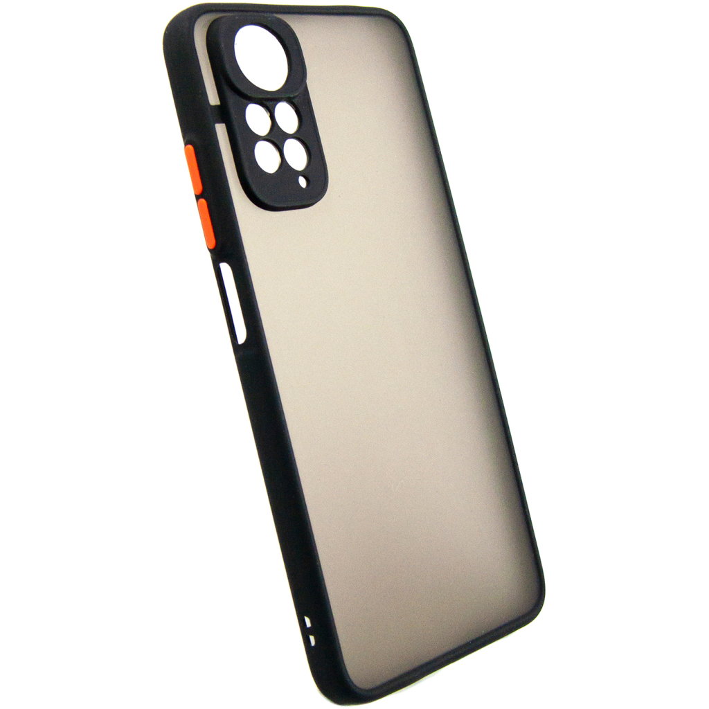 Чехол для моб. телефона Dengos Matte Xiaomi Redmi Note 11 (black) (DG-TPU-MATT-113) - 1