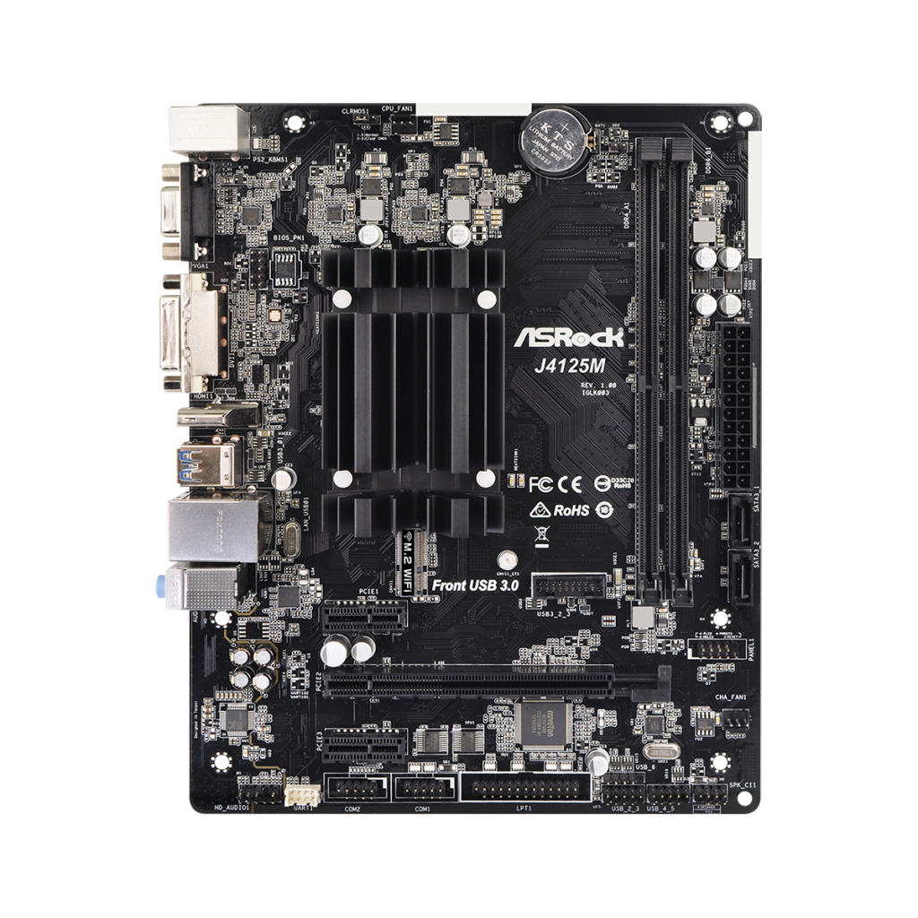 Материнская плата ASRock J4125M - 1