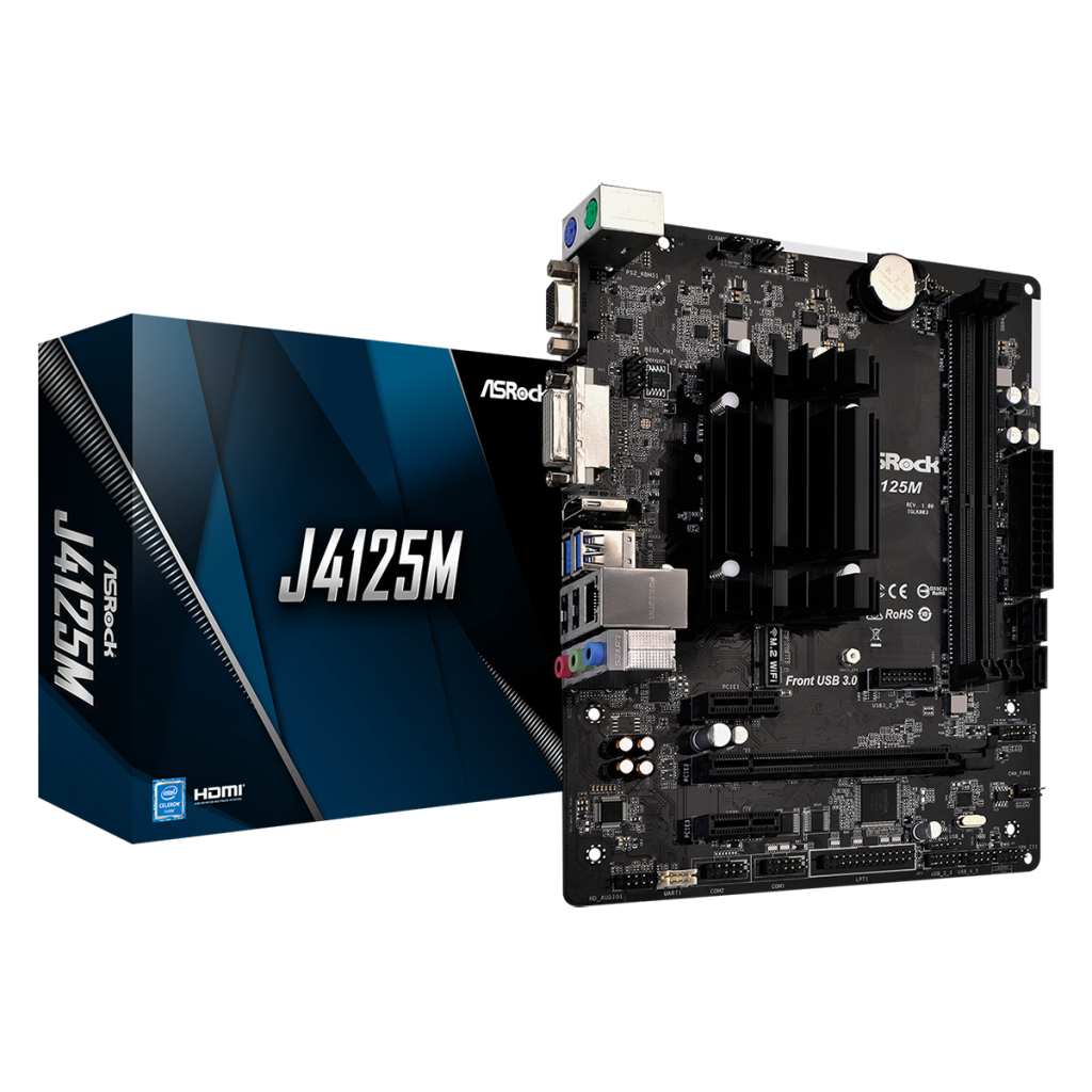 Материнская плата ASRock J4125M