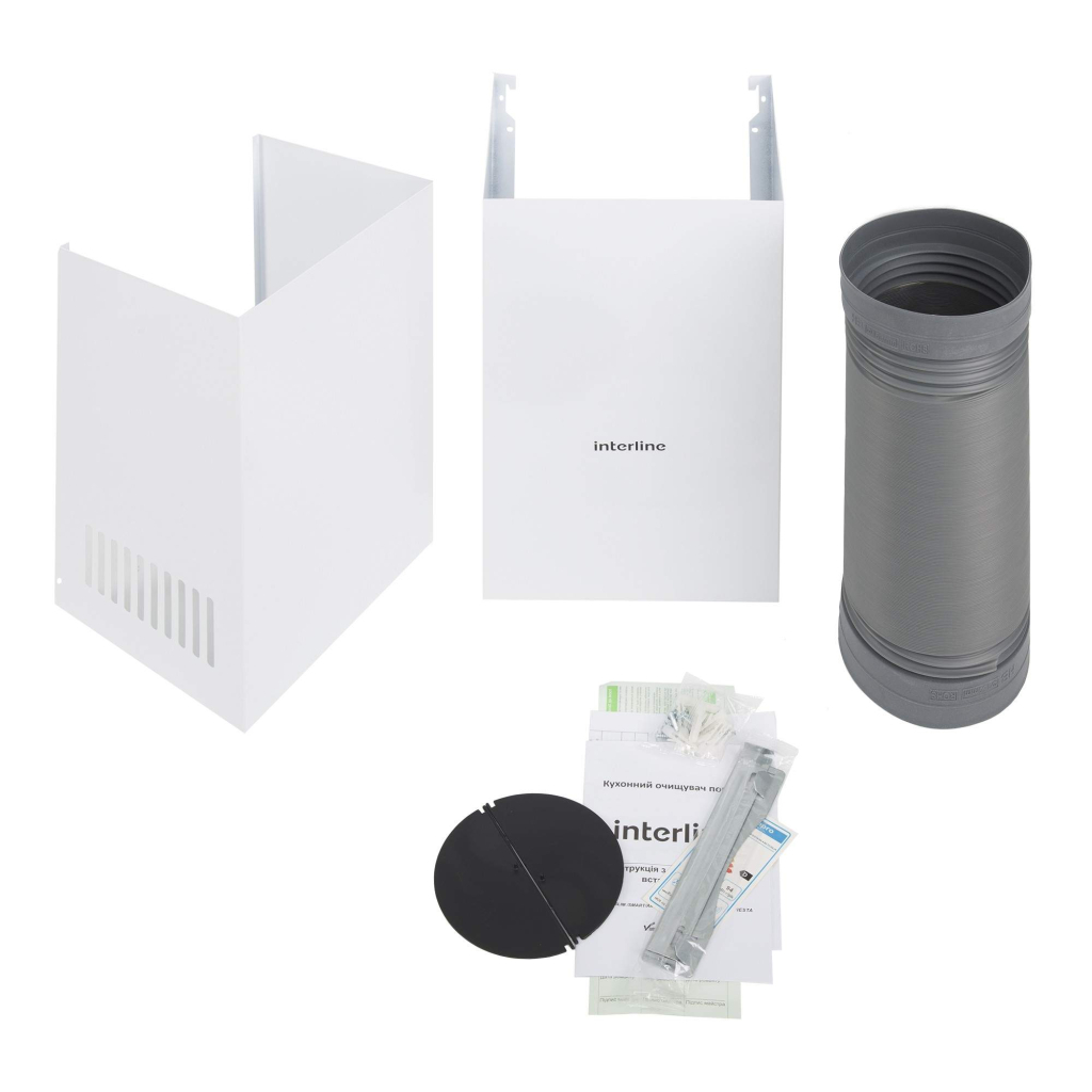Вытяжка кухонная Interline FIESTA WH A 60 TC/GL/A - 6