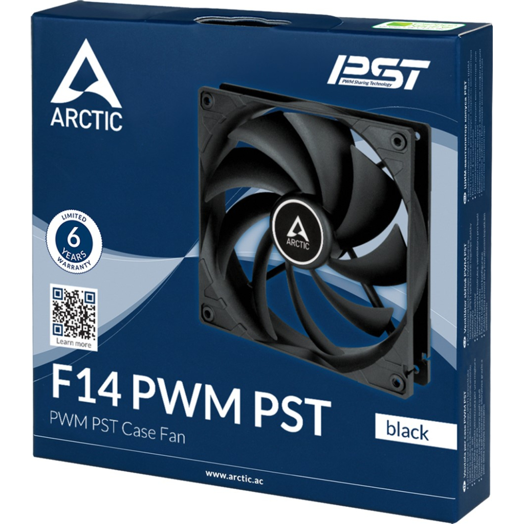Кулер для корпуса Arctic F14 PWM PST (ACFAN00219A) - 3