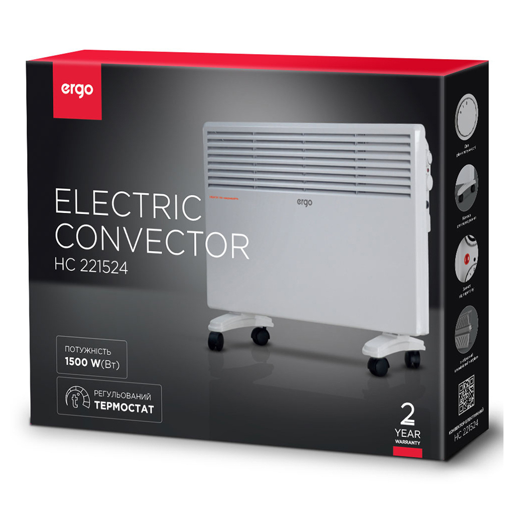 Обогреватель Ergo HC 221524 - 7