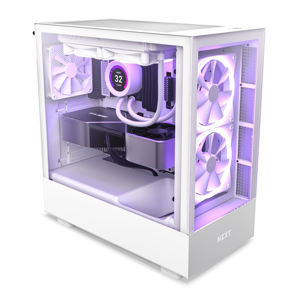 Корпус NZXT H5 Elite Edition White (CC-H51EW-01) - 8