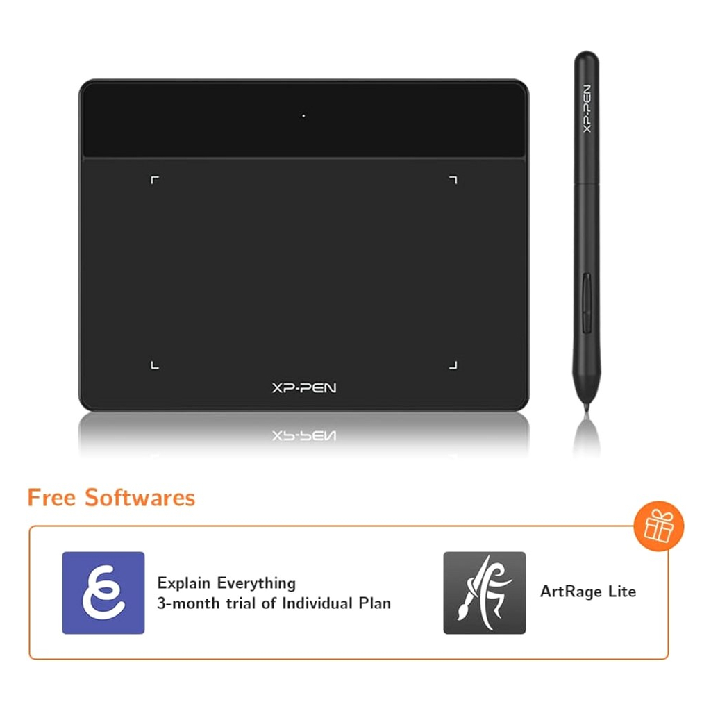 Графический планшет XP-Pen Deco Fun XS Pink (Deco Fun XS_R) - 4