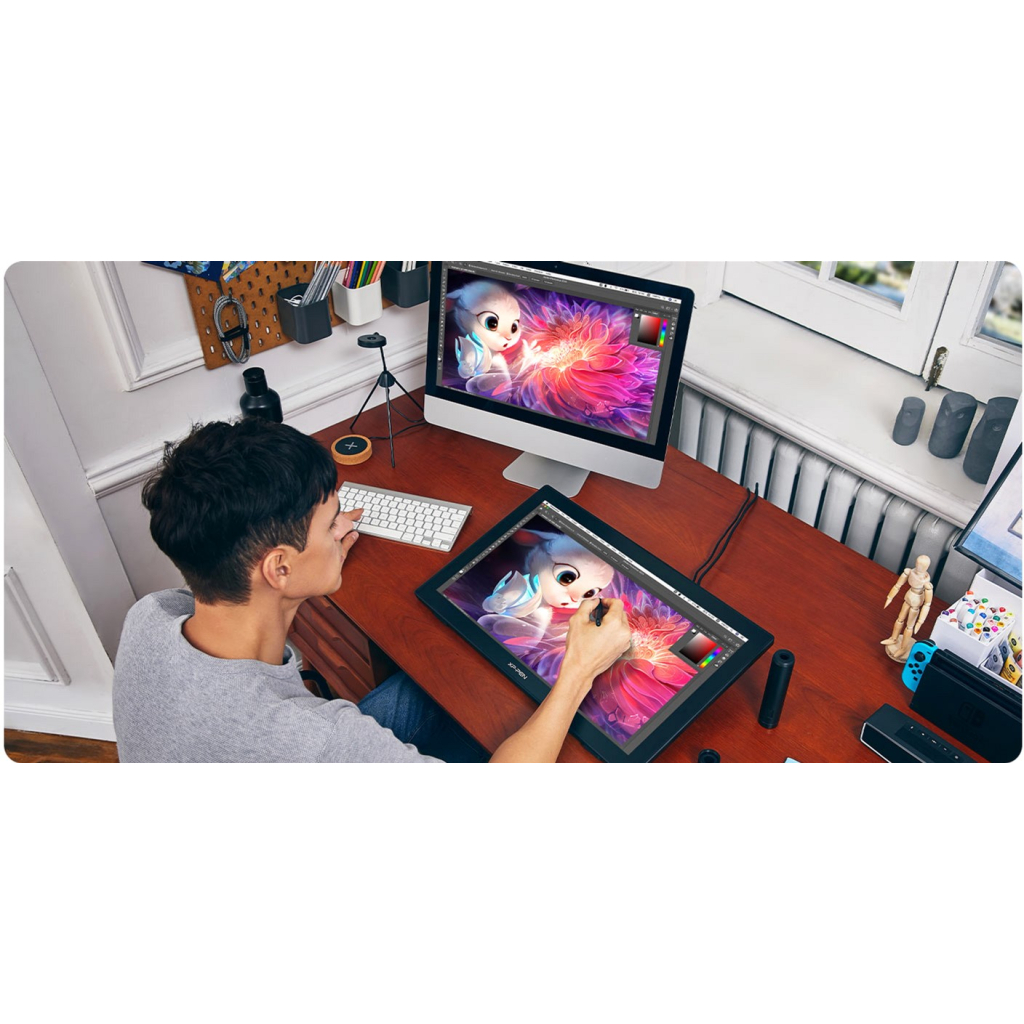 Планшет-монитор XP-Pen Artist 22 (2nd Generation) Black (ArtistCD220F_EU) - 10