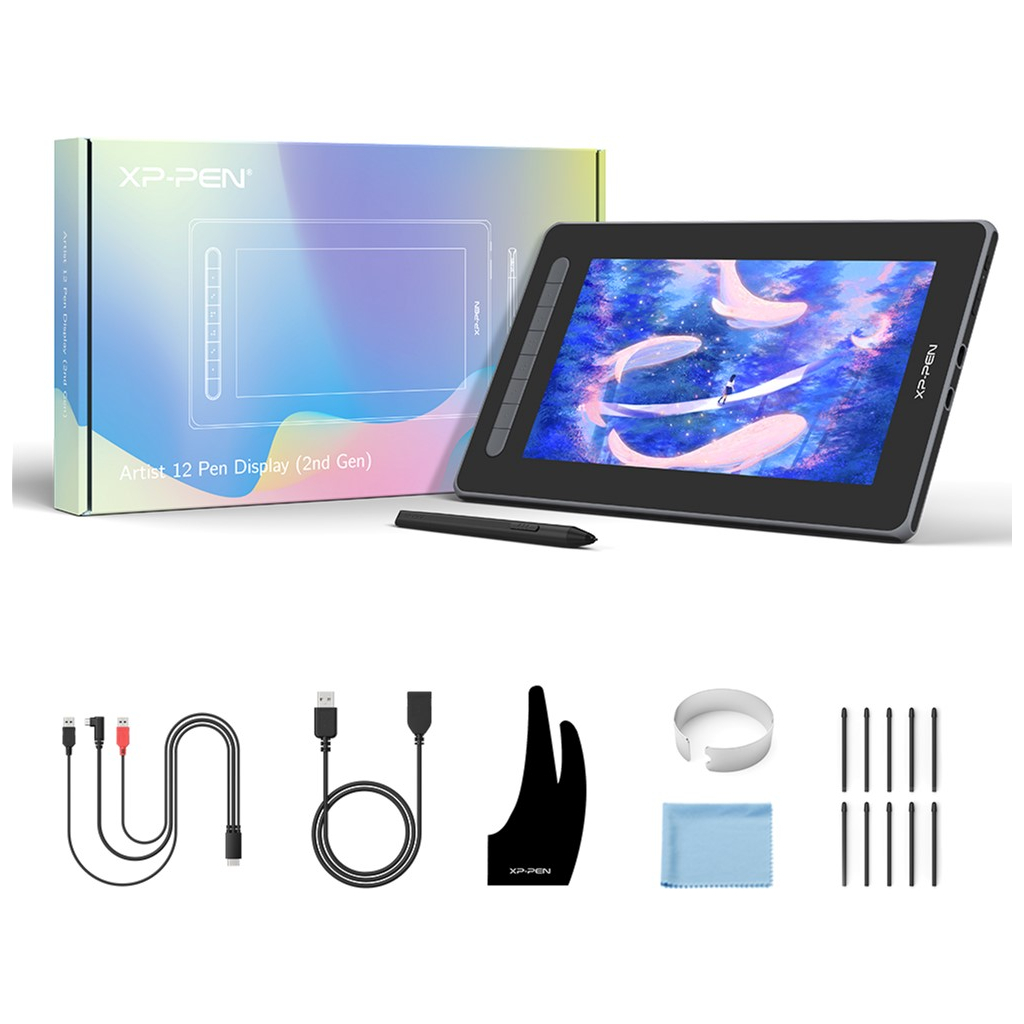 Планшет-монитор XP-Pen Artist 12 Pen Display (2nd Generation) Black (JPCD120FH_BK) - 2