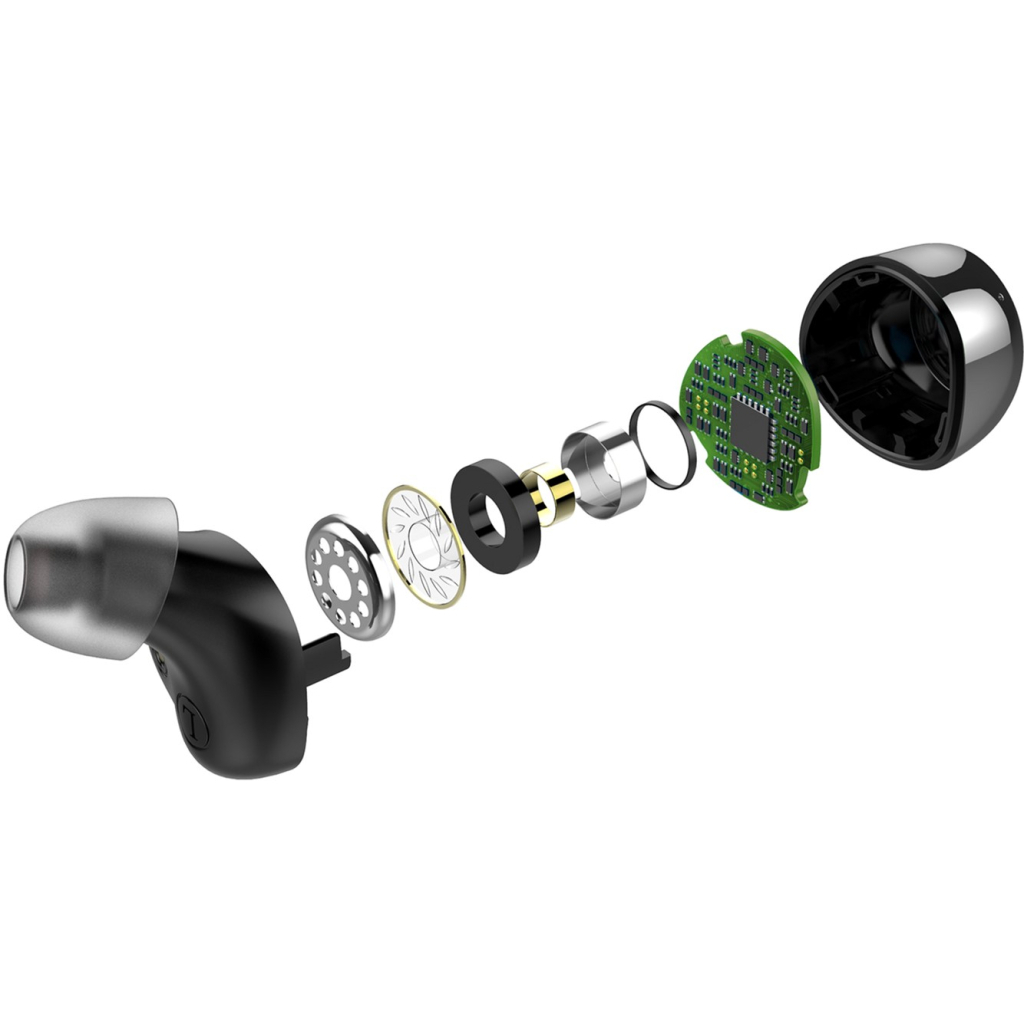 Наушники Pixus Storm Silver-Black (4897058531329) - 4