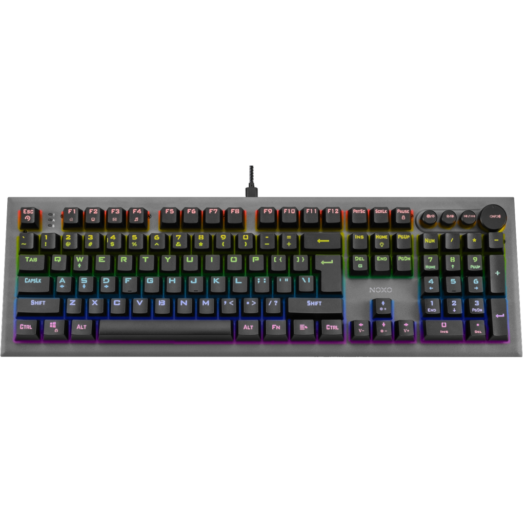 Клавиатура Noxo Conqueror Mechanical Blue Switches RU (4770070882023) - 1