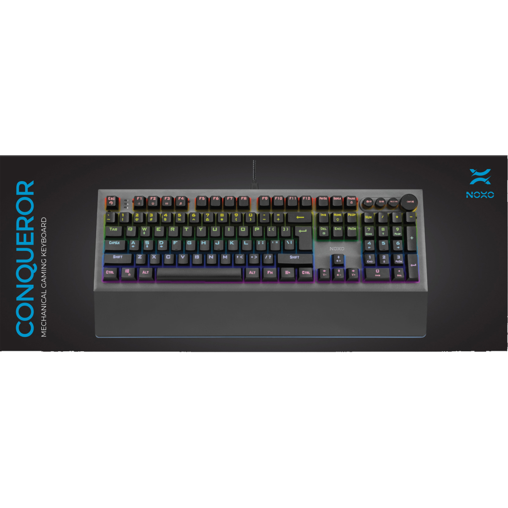 Клавиатура Noxo Conqueror Mechanical Blue Switches RU (4770070882023) - 5