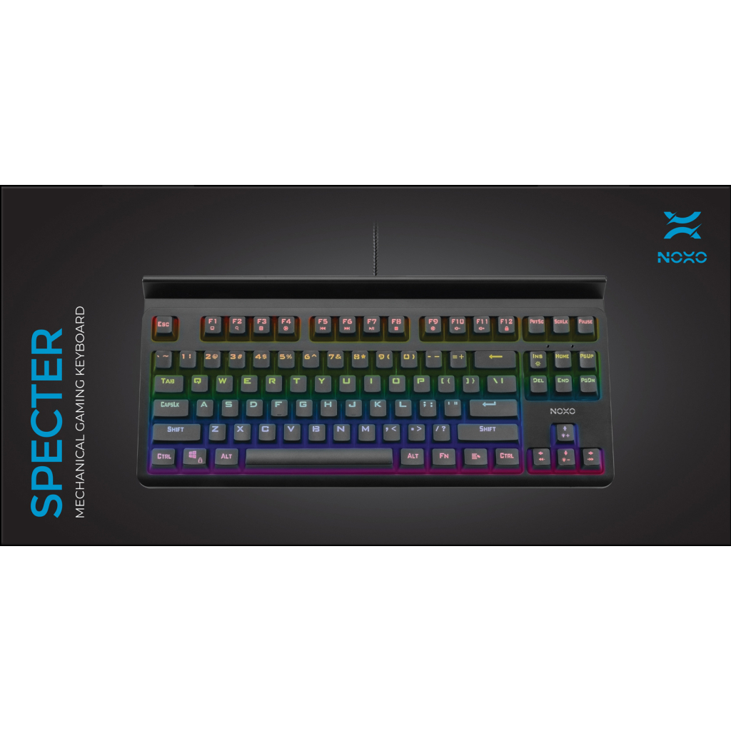 Клавиатура Noxo Specter Mechanical Blue Switches RU (4770070882108) - 4