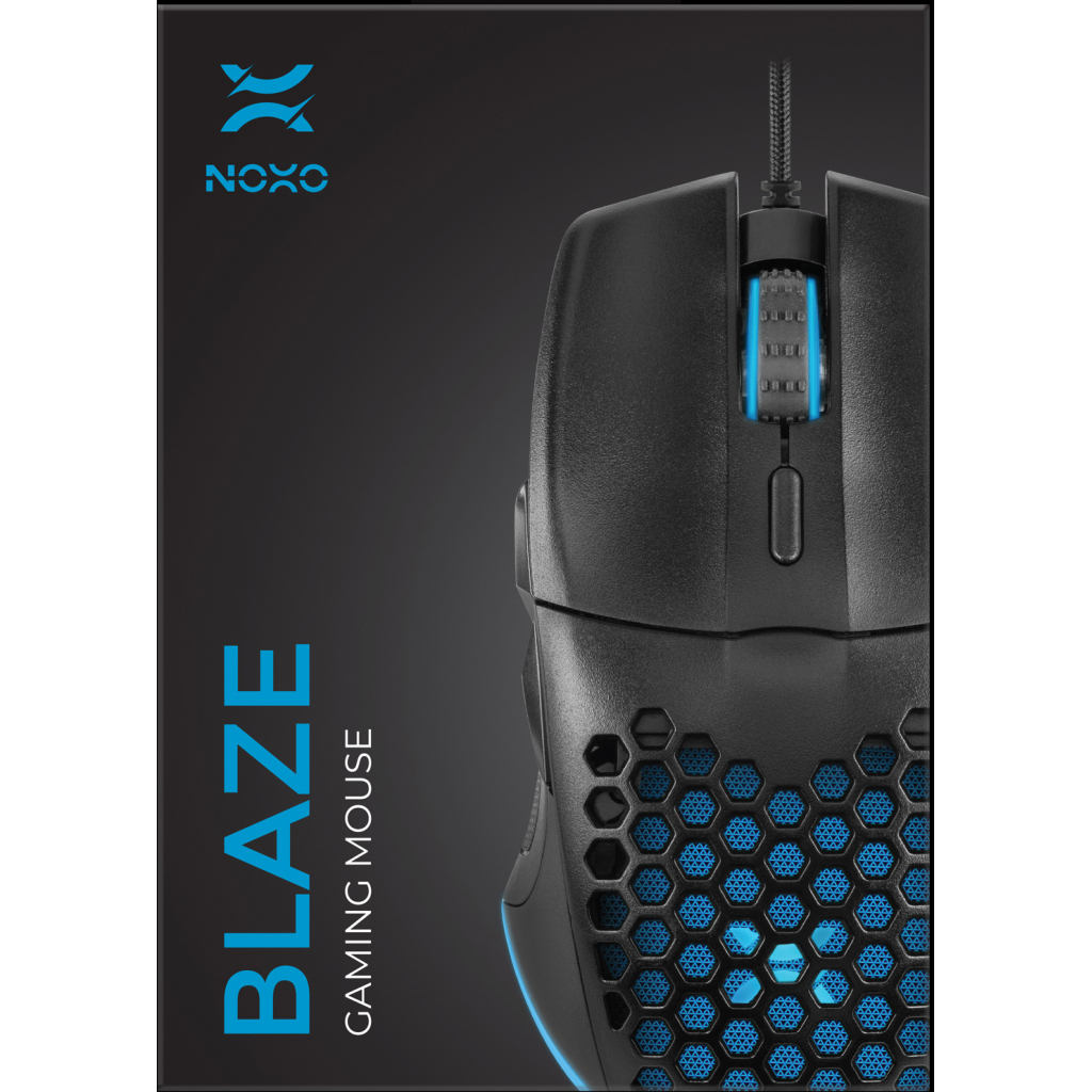Мышка Noxo Blaze Gaming mouse USB Black (4770070881903) - 4