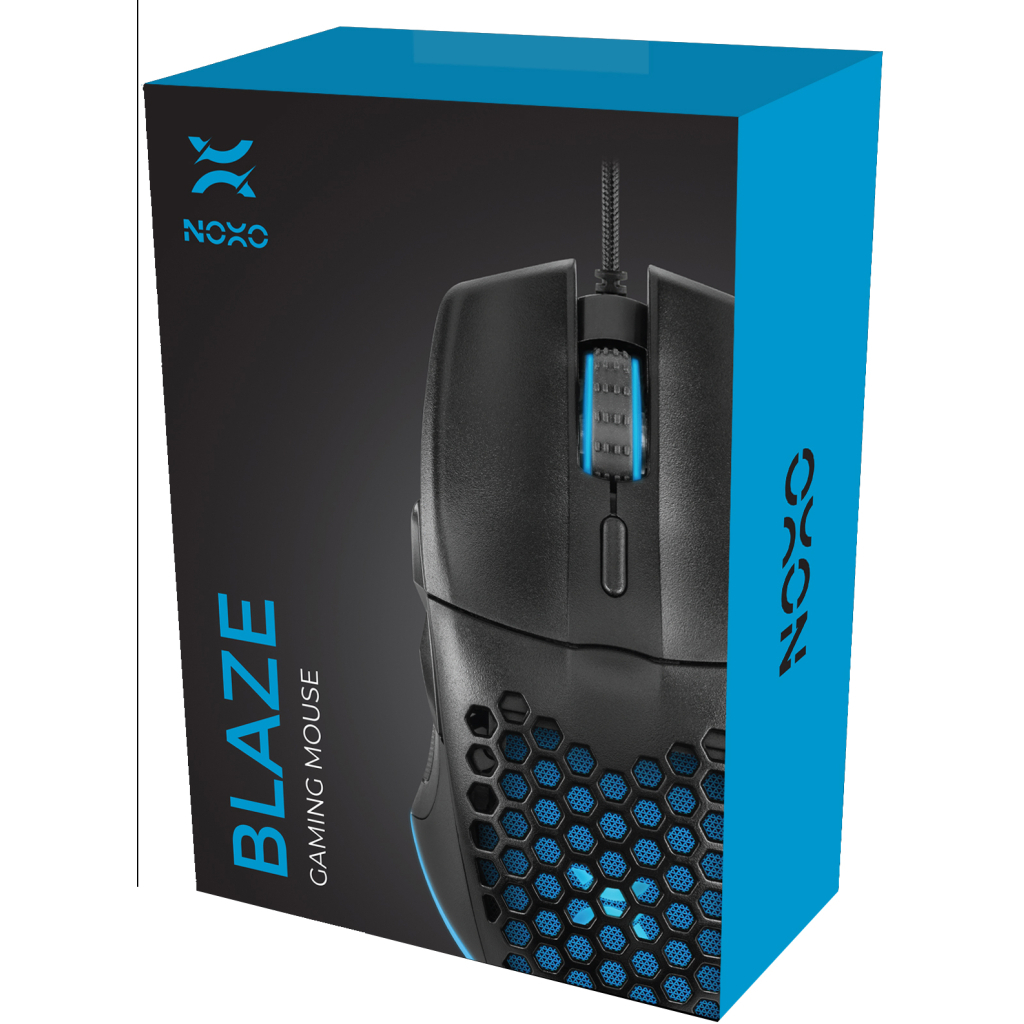 Мышка Noxo Blaze Gaming mouse USB Black (4770070881903) - 5