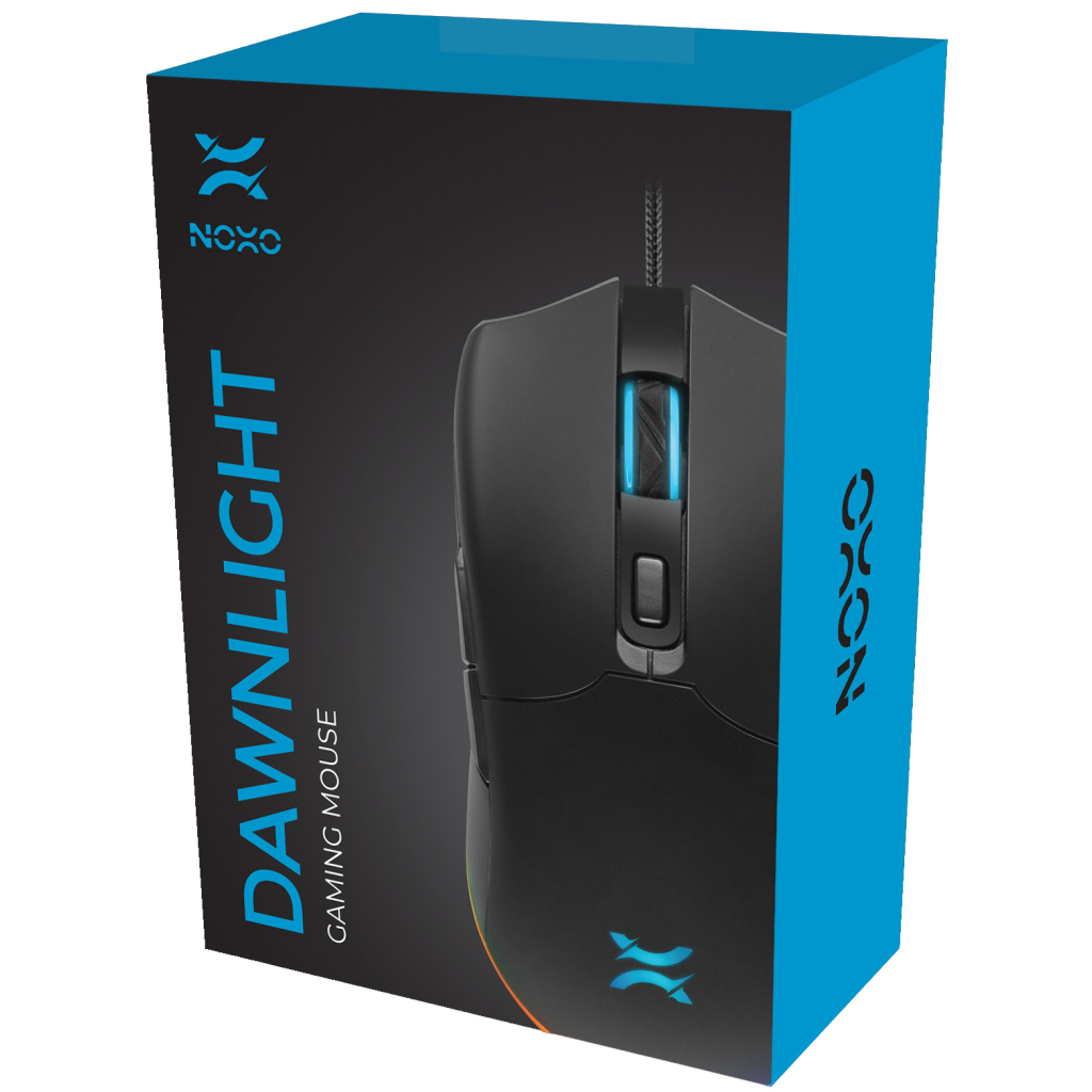 Мышка Noxo Dawnlight Gaming mouse USB Black (4770070881910) - 5