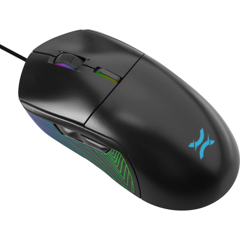 Мышка Noxo Scourge Gaming mouse USB Black (4770070881965) - 2