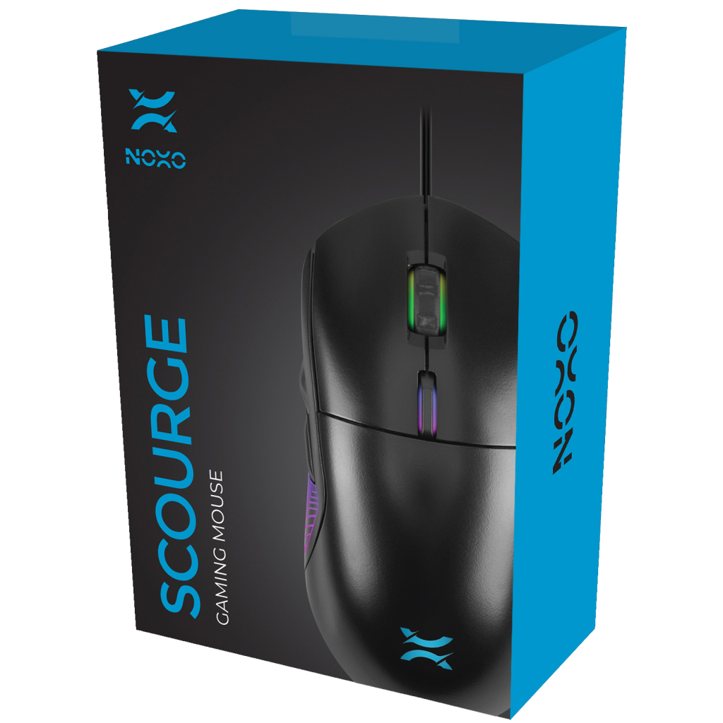 Мышка Noxo Scourge Gaming mouse USB Black (4770070881965) - 5