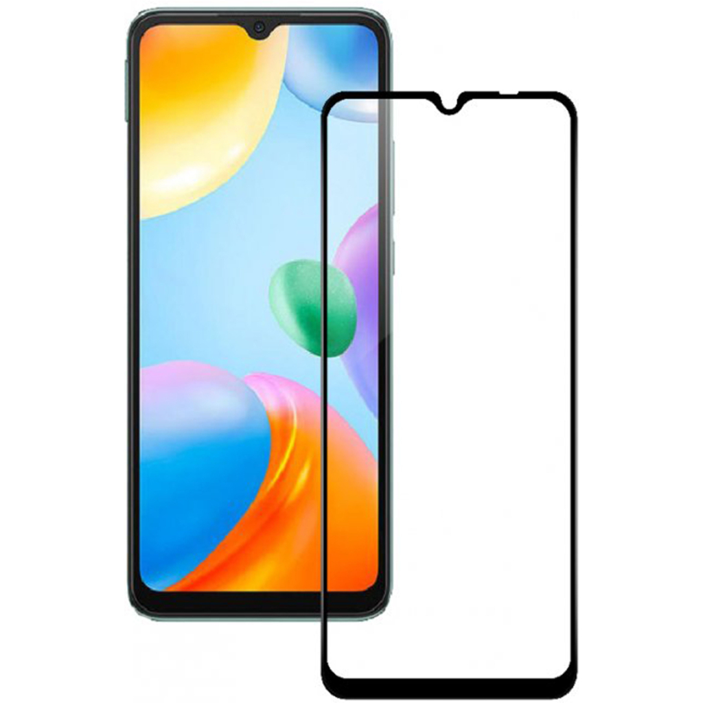 Стекло защитное Drobak Xiaomi Redmi 10C (Black) (444439)