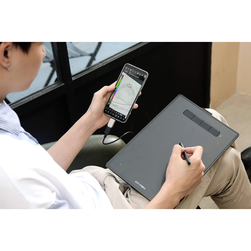 Графический планшет XP-Pen Star G960S Plus Black - 3 Графический планшет XP-Pen Star G960S Plus Black - 3