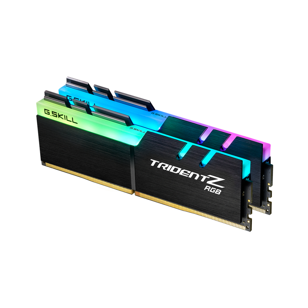 Модуль памяти для компьютера DDR4 32GB (2x16GB) 4000 MHz Trident Z RGB G.Skill (F4-4000C16D-32GTZRA) - 1