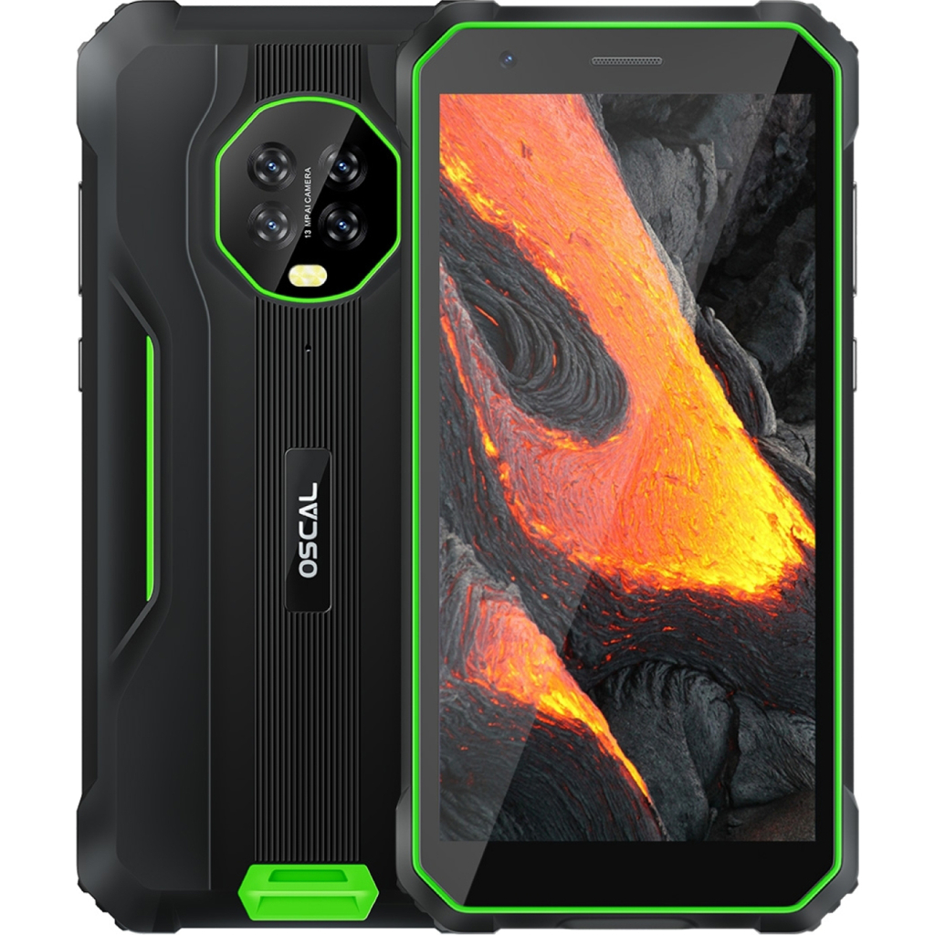 Мобильный телефон Oscal S60 Pro 4/32GB (night vision) Green - 7