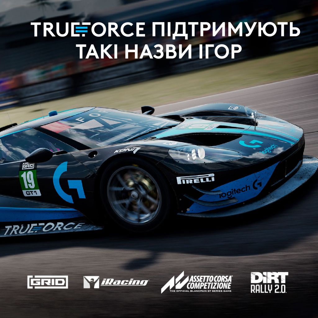 Руль Logitech G923 Racing Wheel and Pedals for Xbox One and PC Black (941-000158) - 11