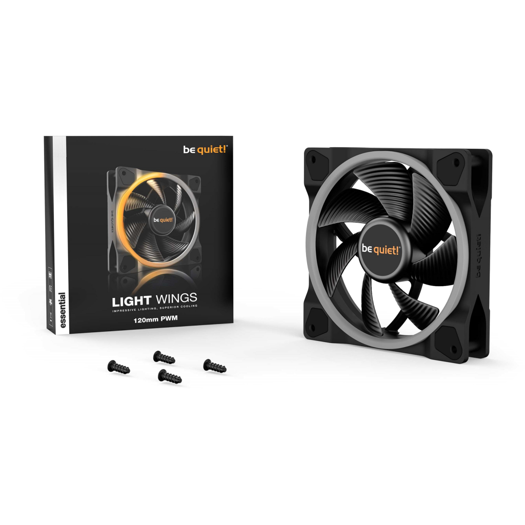 Кулер для корпуса Be quiet! Light Wings 120mm PWM (BL072) - 3