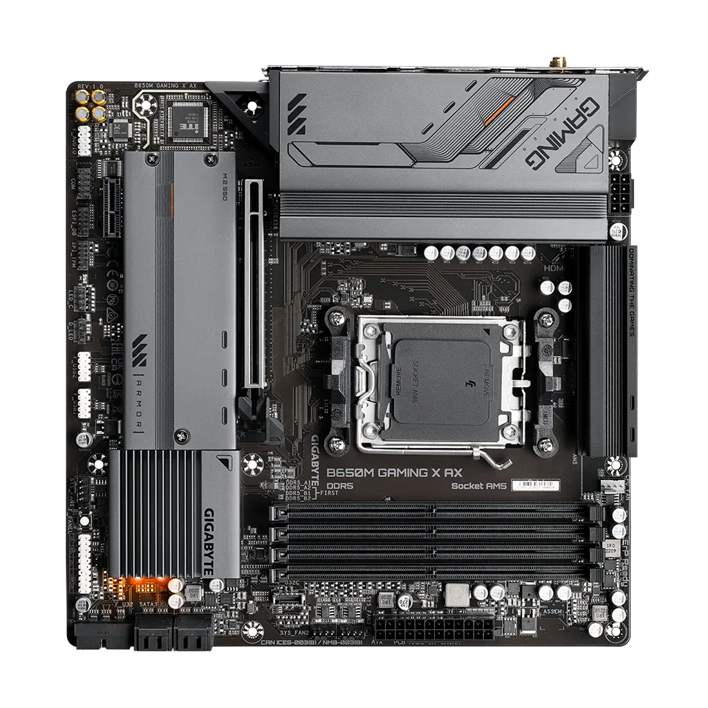 Материнская плата GIGABYTE B650M GAMING X AX - 4