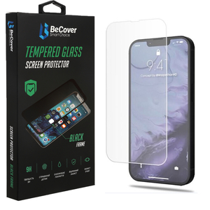 Стекло защитное BeCover Apple iPhone 14 3D Crystal Clear Glass (708084)