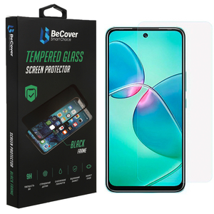 Стекло защитное BeCover Infinix HOT 12 Play NFC (X6816D) 3D Crystal Clear Glass (708089)