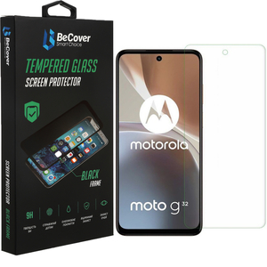 Стекло защитное BeCover Motorola Moto G32 3D Crystal Clear Glass (708091)