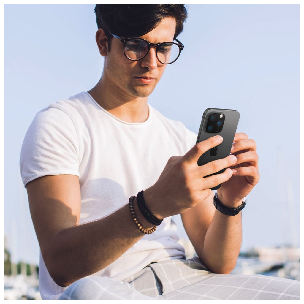 Стекло защитное BeCover for camera Apple iPhone 14 Pro Max Black (708083) - 5