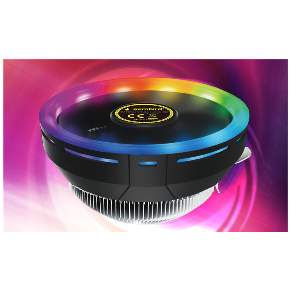 Кулер для процессора Gembird CPU-HURACAN-ARGB-X110 - 5