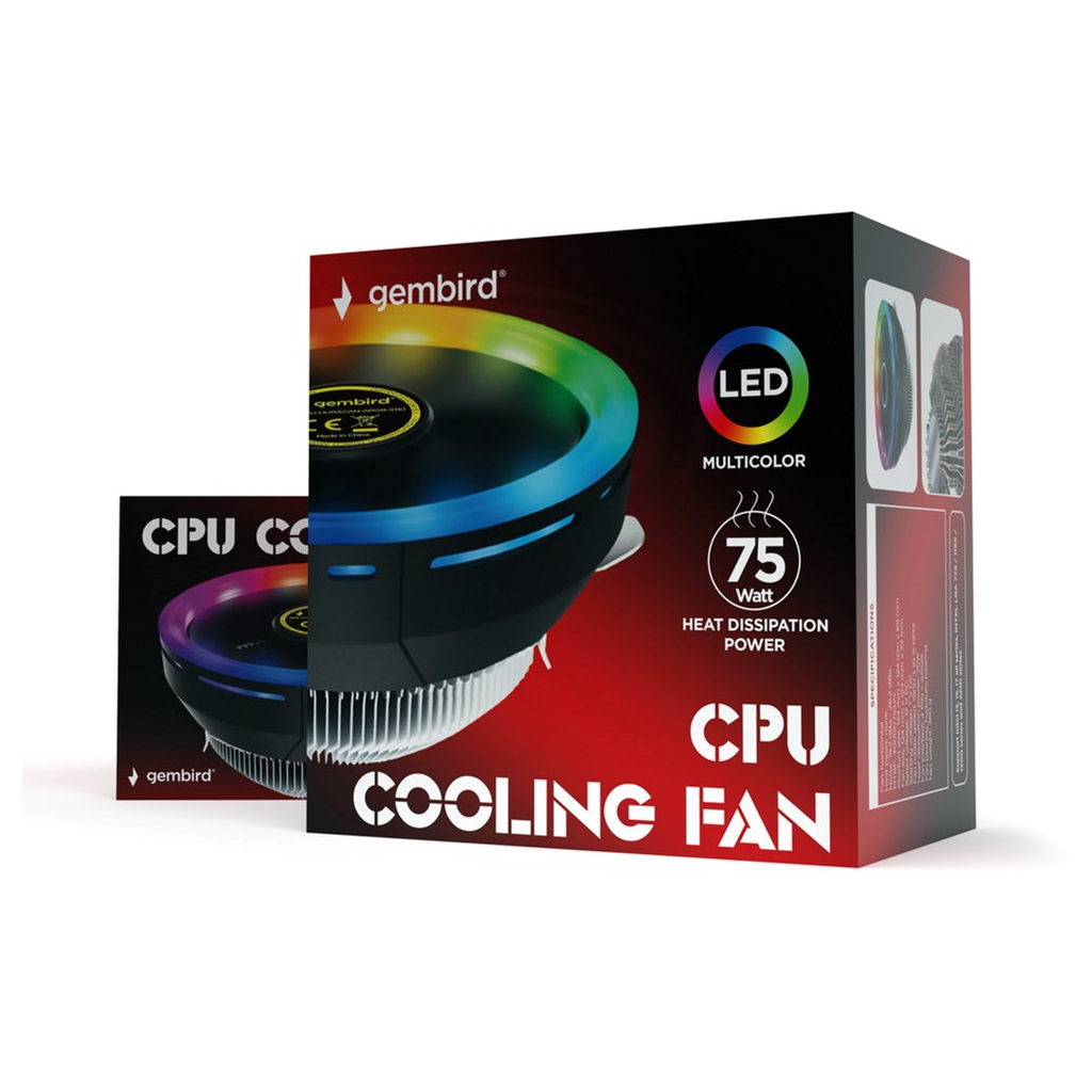 Кулер для процессора Gembird CPU-HURACAN-ARGB-X110 - 6
