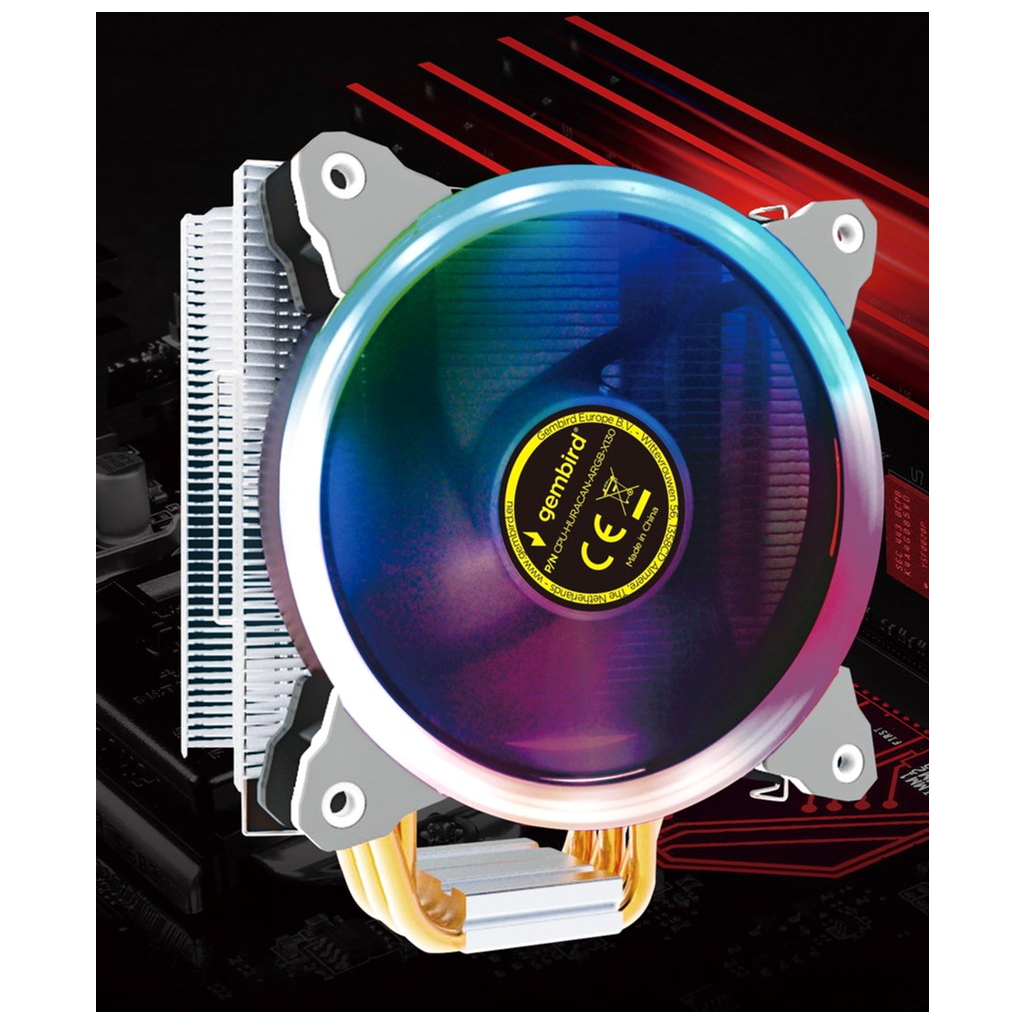 Кулер для процессора Gembird CPU-HURACAN-ARGB-X130 - 6