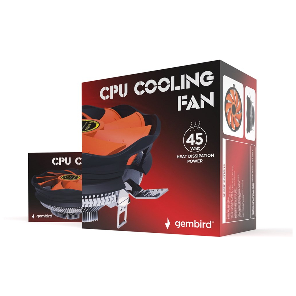 Кулер для процессора Gembird CPU-HURACAN-X30 - 5